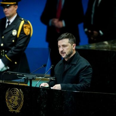 Der ukrainische Präsident setzte sich für die internationale Unterstützung Moldaus ein.