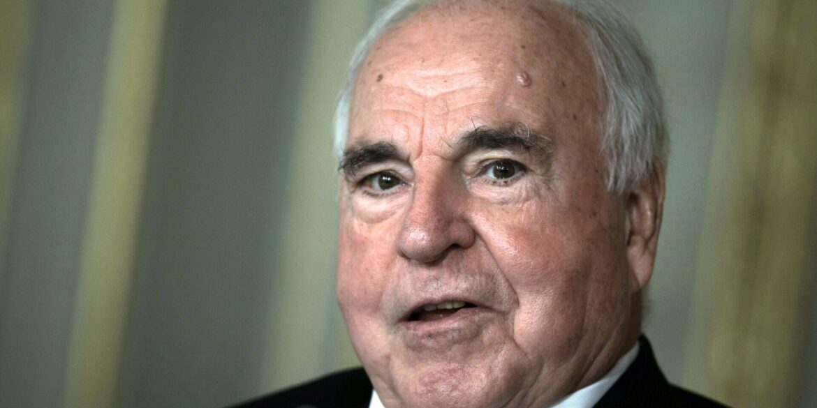 In Berlin soll eine Straße nach Altbundeskanzler Helmut Kohl benannt werden. (Archivfoto)