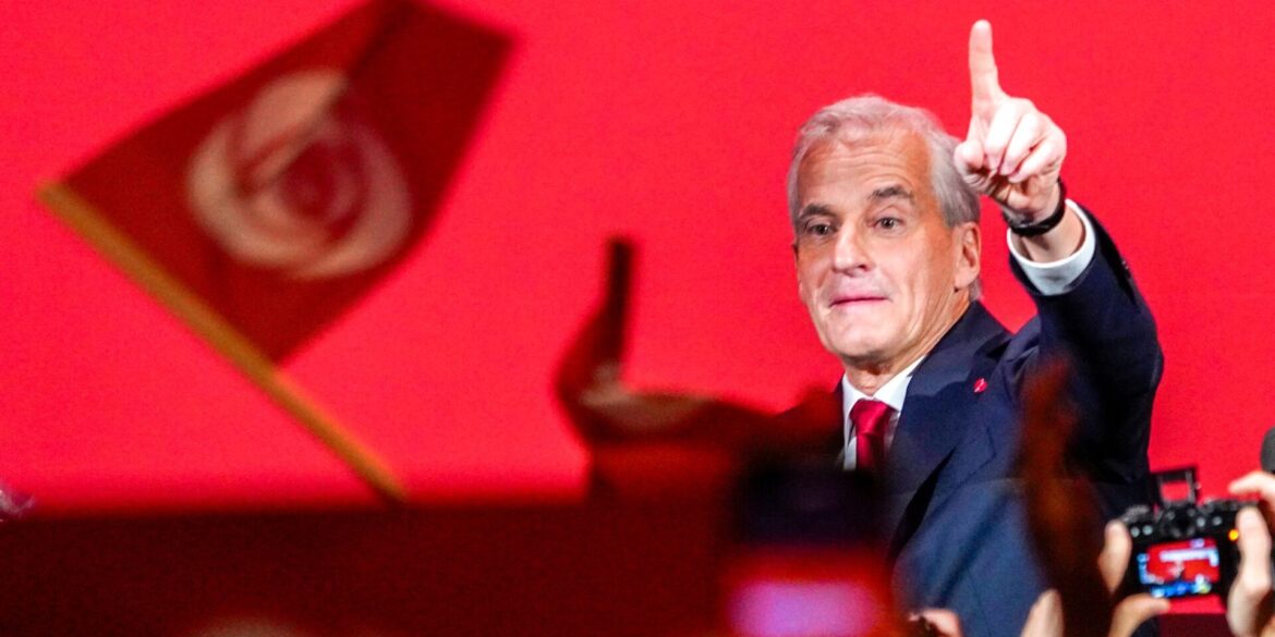 Die Partei von Ministerpräsident Støre wurde stärkste Kraft.