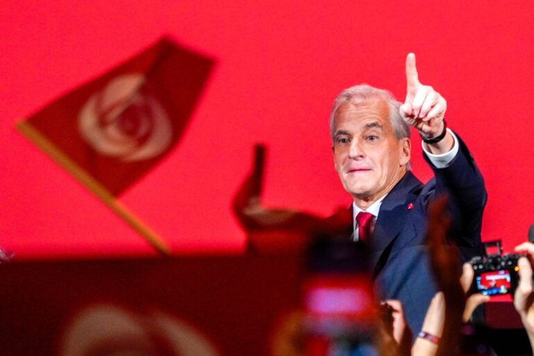 Die Partei von Ministerpräsident Støre wurde stärkste Kraft.