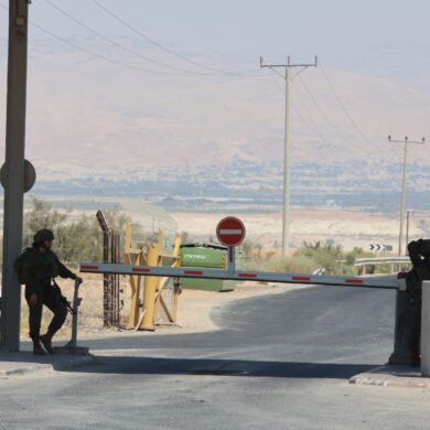Israel kontrolliert den Grenzübergang zwischen Jordanien und dem Westjordanland. (Archivbild)