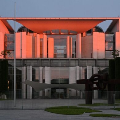 Im Kanzleramt will sich die Koalition einige Projekte vornehmen (Foto: Archiv).