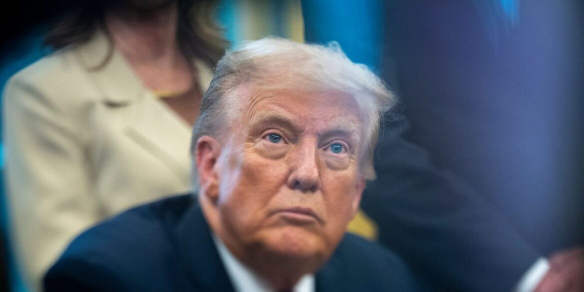 US-Präsident Donald Trump verklagt nach eigenen Angaben die «New York Times».
