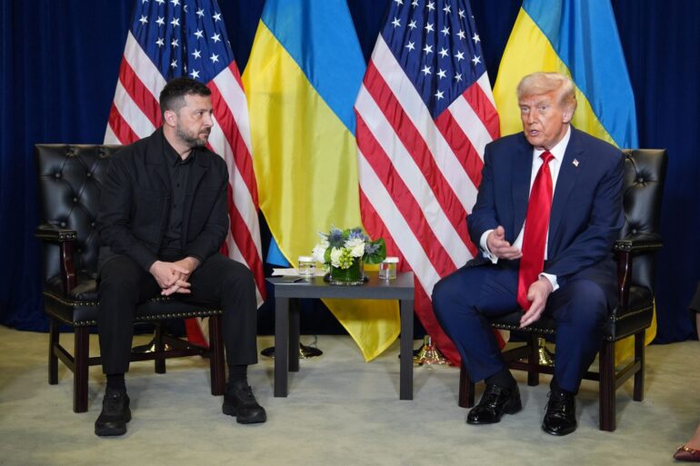 Trump mit Selenskyj am Rande der UN-Generaldebatte