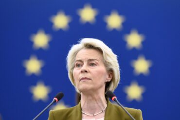 Von der Leyens Kommission muss sich Misstrauensanträgen stellen. (Archivbild)