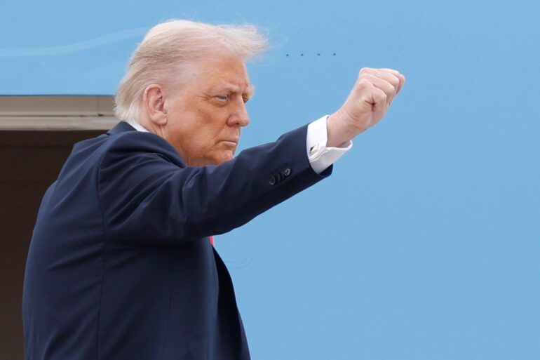 Trump will die Antifa-Bewegung als Terrororganisation einstufen.