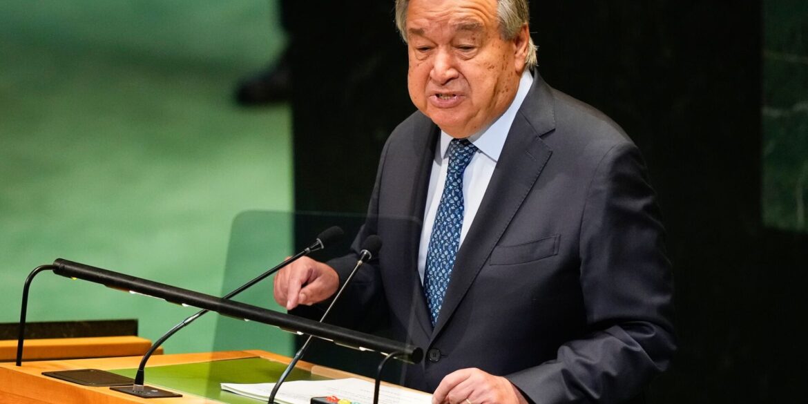 UN-Generalsekretär António Guterres. (Archivbild)