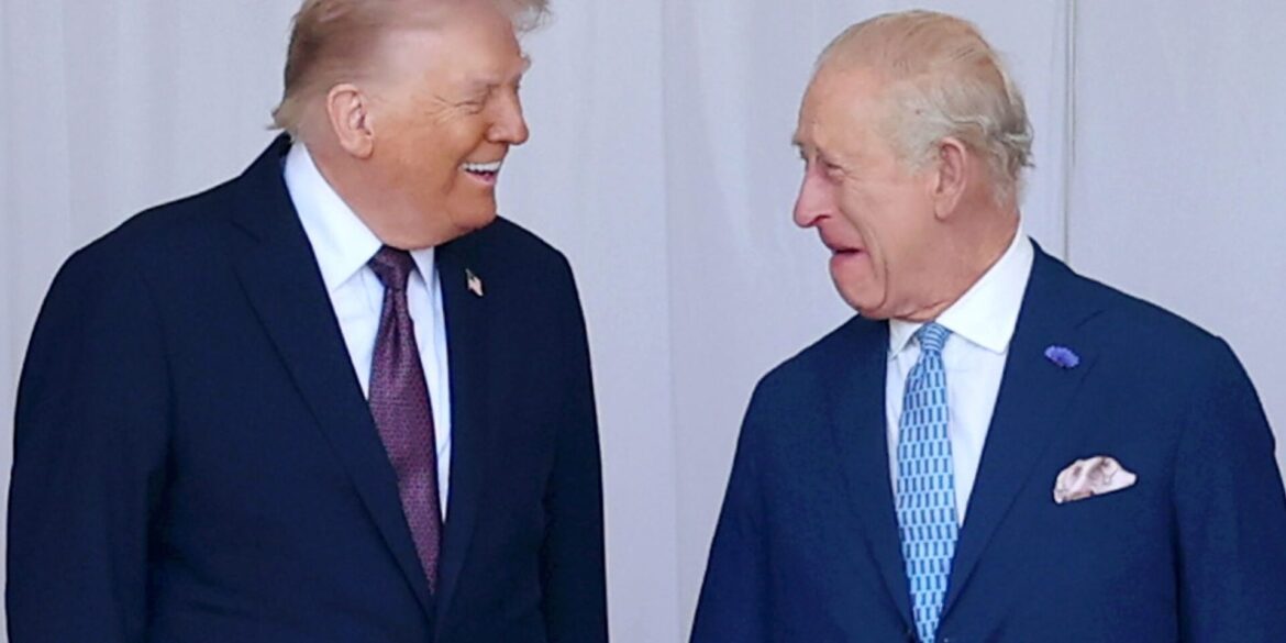 Trump bezeichnet König Charles III. als Freund.