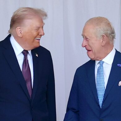 Trump bezeichnet König Charles III. als Freund.