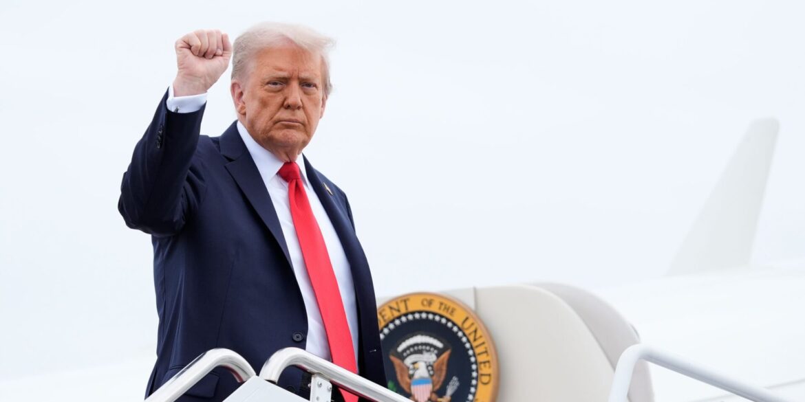 Donald Trump äußert sich zu möglichen weiteren Russland-Sanktionen.