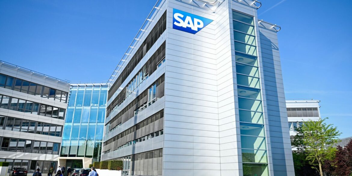 Der deutsche Konzern SAP ist vor allem für seine Software zur Unternehmenssteuerung (ERP) bekannt. (Archivbild)