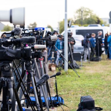 Vor Ort waren viele Medienvertreter.