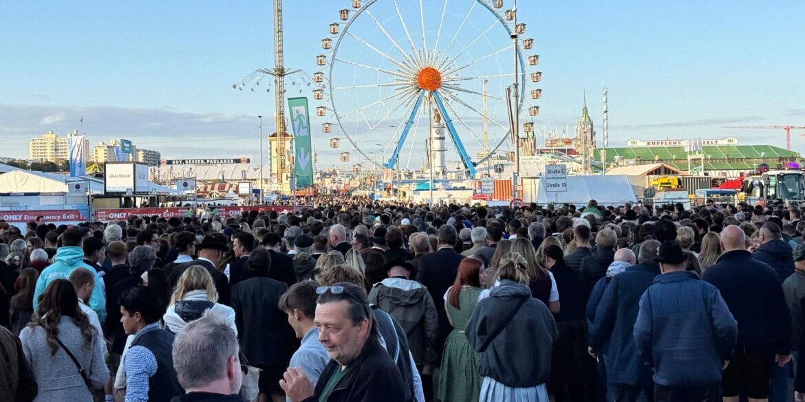 Die Wiesn war stundenlang gesperrt.