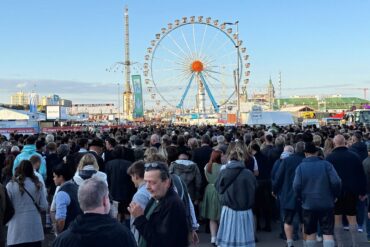 Die Wiesn war stundenlang gesperrt.