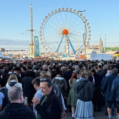 Die Wiesn war stundenlang gesperrt.
