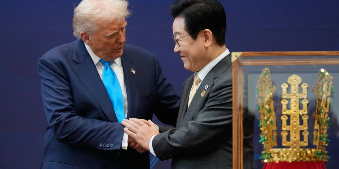 US-Präsident Donald Trump und Südkoreas Präsident Lee Jae Myung haben bei ihrem Treffen am Mittwoch über atomgetriebene U-Boote gesprochen.