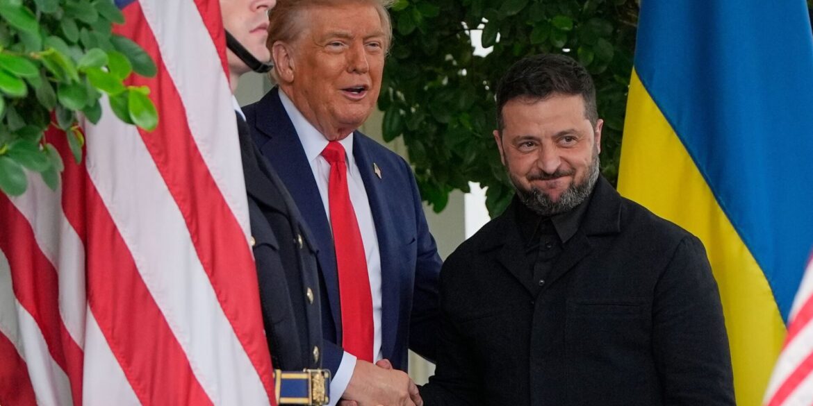 US-Präsident Trump hat den ukrainischen Präsidenten Selenskyj empfangen. (Archivbild)