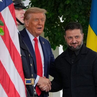 US-Präsident Trump hat den ukrainischen Präsidenten Selenskyj empfangen. (Archivbild)
