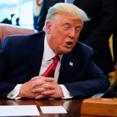 Machado habe ihm den Preis gewidmet, erzählte Trump nach dem Gespräch. (Archivbild)