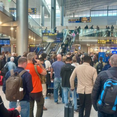 Drohnenalarm hatte Anfang vergangener Woche zu Chaos am Flughafen Kopenhagen geführt. (Archivbild)