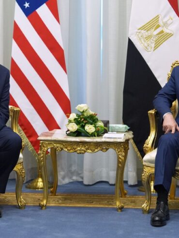 Trump spricht über die weiteren Gaza-Verhandlungen.