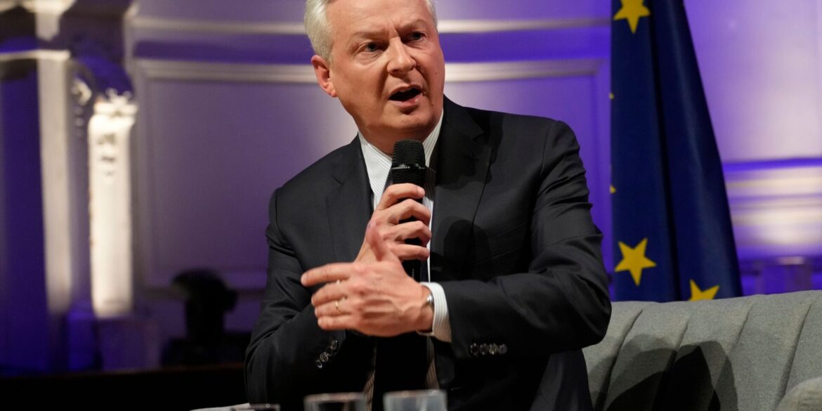 Bruno Le Maire zieht sich als neuer französischer Verteidigungsminister zurück (Archivbild).