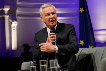 Bruno Le Maire zieht sich als neuer französischer Verteidigungsminister zurück (Archivbild).