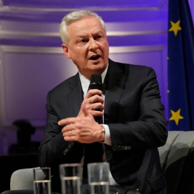 Bruno Le Maire zieht sich als neuer französischer Verteidigungsminister zurück (Archivbild).