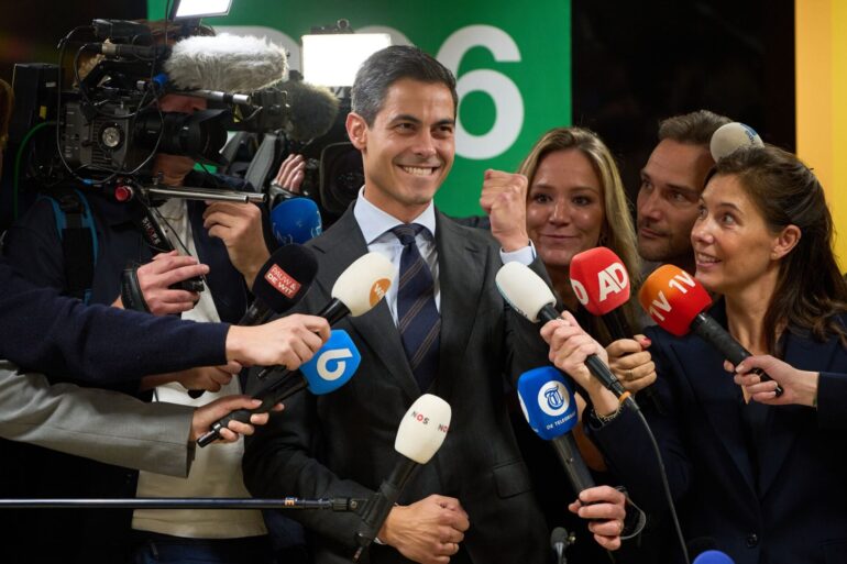 Rob Jetten hat beste Aussichten Regierungschef zu werden.