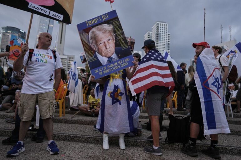 Trump wird für seinen Friedensplan im Gaza-Krieg von vielen gefeiert.