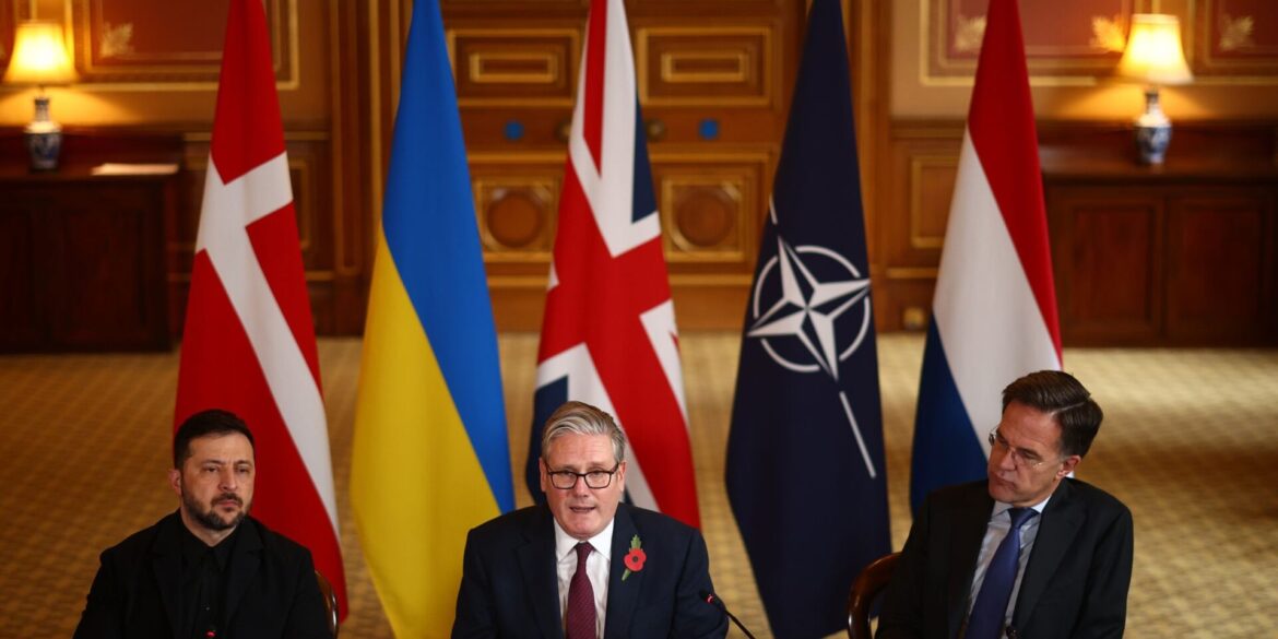 Bei dem Treffen in London ging es auch darum, wie die Ukraine durch den erwarteten schweren Kriegswinter kommen kann.