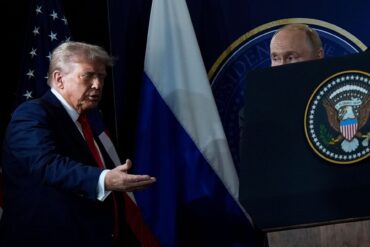 Persönlich begegneten sich Trump und Putin zuletzt in Alaska. (Archivbild)