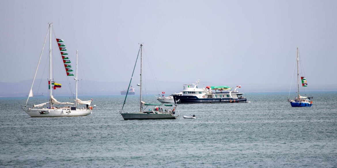 Die israelische Kriegsmarine schickt sich nach Aktivistenberichten an, die Gaza-Flottille vor dem Erreichen ihres Ziels zu stoppen. (Archivbild)