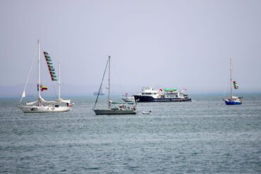 Die israelische Kriegsmarine schickt sich nach Aktivistenberichten an, die Gaza-Flottille vor dem Erreichen ihres Ziels zu stoppen. (Archivbild)