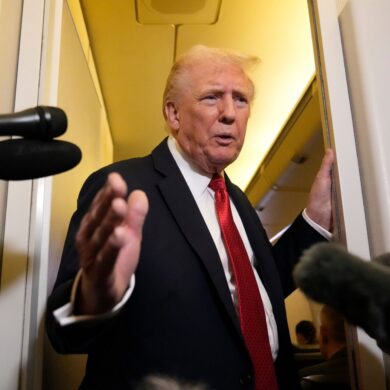 US-Präsident Donald Trump spricht sich für ein Einfrieren des Frontverlaufs aus.