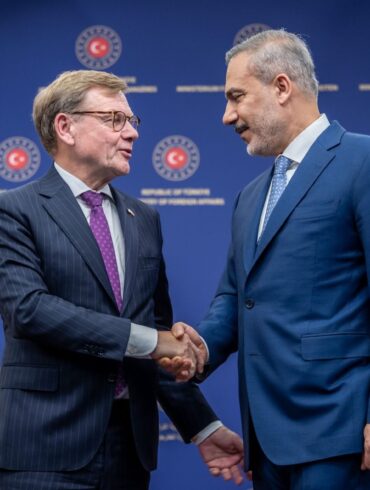 Wadephul sagte, er stelle immer wieder fest, dass es sehr viel übereinstimmende Interessen mit der Türkei gebe.