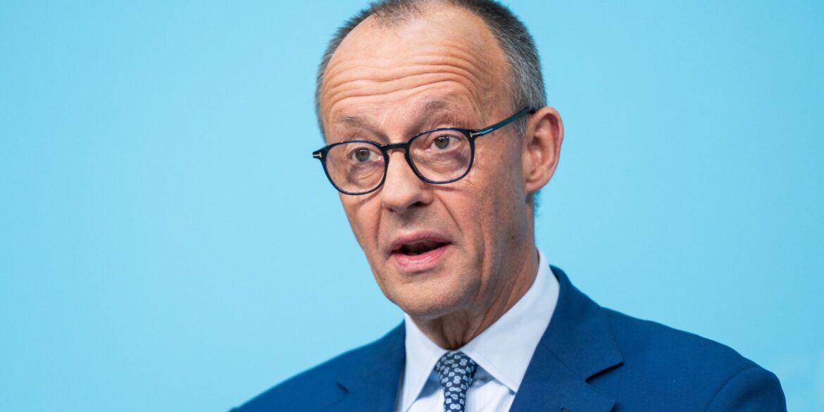 CDU-Chef Merz will seine Partei bei allen fünf Landtagswahlen im nächsten Jahr zur stärksten Partei machen.