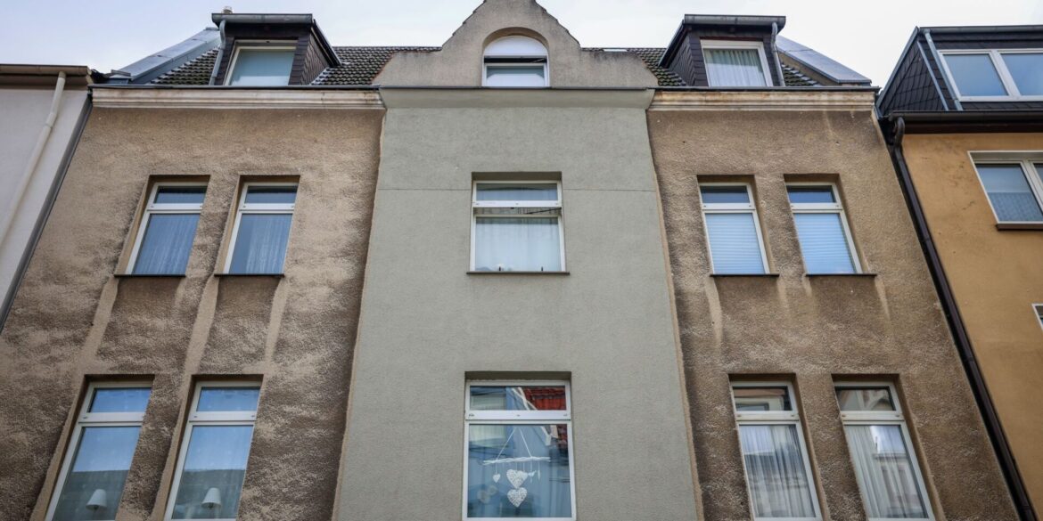 In diesem Mehrfamilienhaus im Bochumer Stadtteil Hamme ereignete sich der folgenschwere Polizeieinsatz.