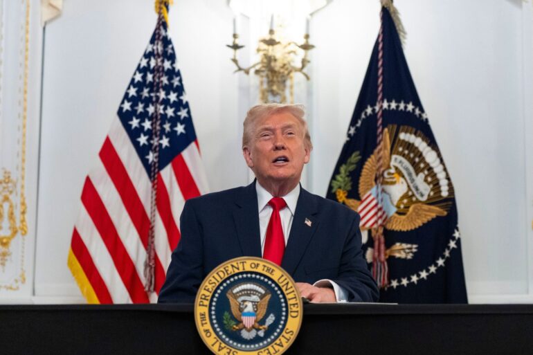 Eine Nationalgardistin ist laut US-Präsident Donald Trump ihren Verletzungen erlegen.