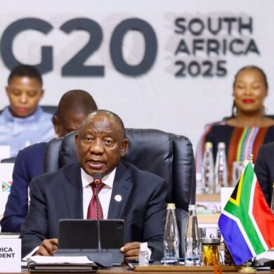 Der südafrikanische Präsident Cyril Ramaphos ist Gastgeber des ersten G20-Gipfels auf dem afrikanischen Kontinent.