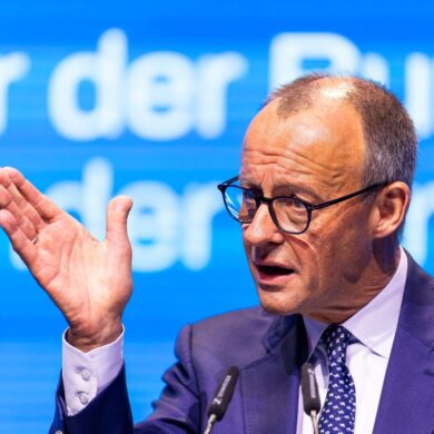 Redete dem Parteinachwuchs nicht gerade nach dem Mund: Bundeskanzler Friedrich Merz (CDU).