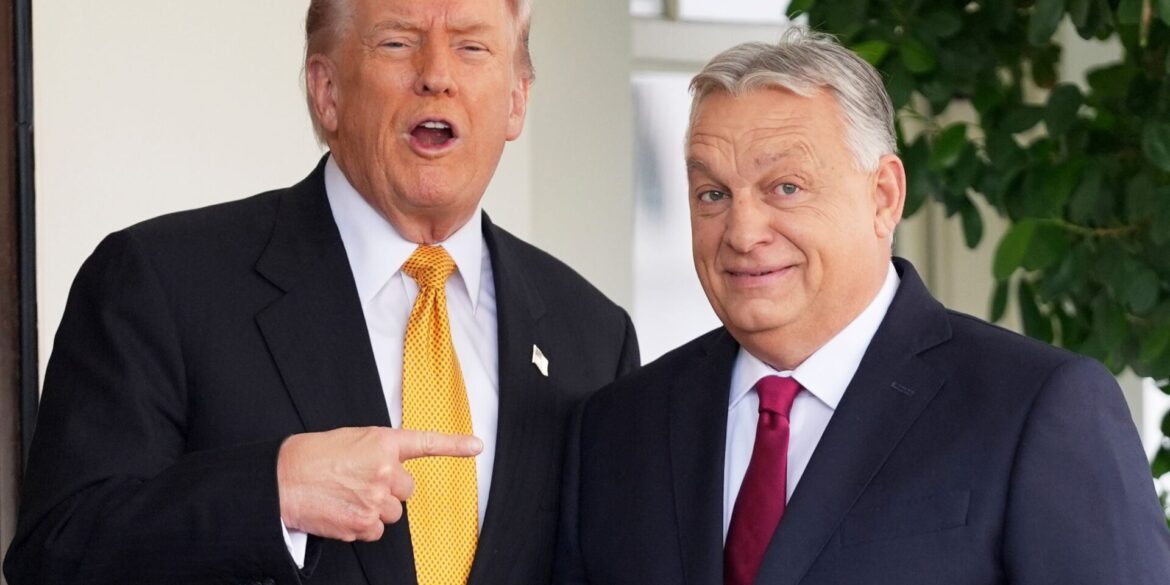 Trump und Orban sind in vielen Fragen einer Meinung.