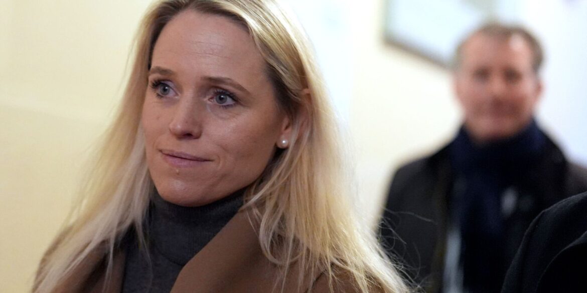 Astrid Have, die neue Frau von Stephan Hensel, sagte vor Gericht als Zeugin aus.