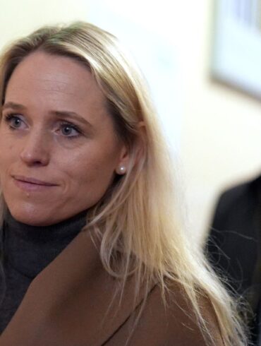 Astrid Have, die neue Frau von Stephan Hensel, sagte vor Gericht als Zeugin aus.