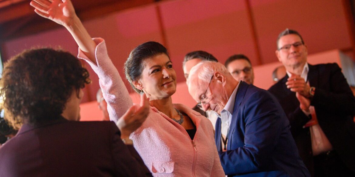 Sahra Wagenknecht zieht sich vom Parteivorsitz zurück.