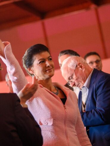 Sahra Wagenknecht zieht sich vom Parteivorsitz zurück.