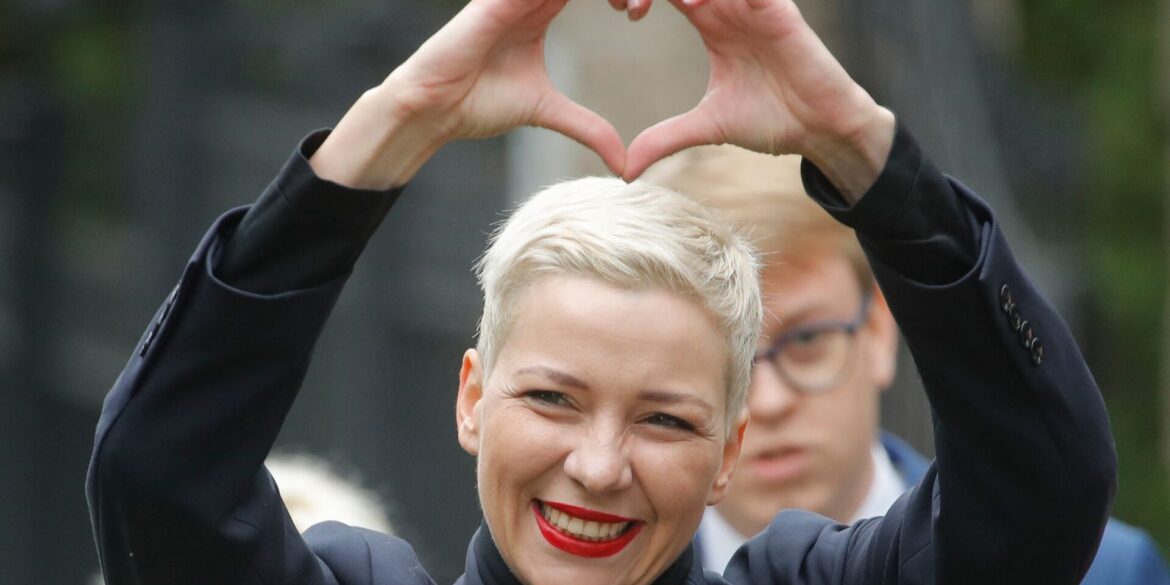 Die prominente belarussische Oppositionspolitikerin Maria Kolesnikowa ist nach jahrelanger Haft wieder in Freiheit. (Archivbild)