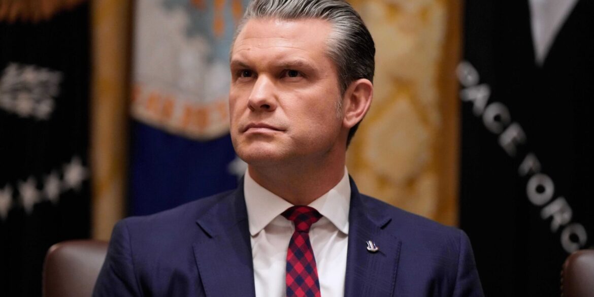US-Verteidigungsminister Pete Hegseth informierte auf X. (Archivbild)