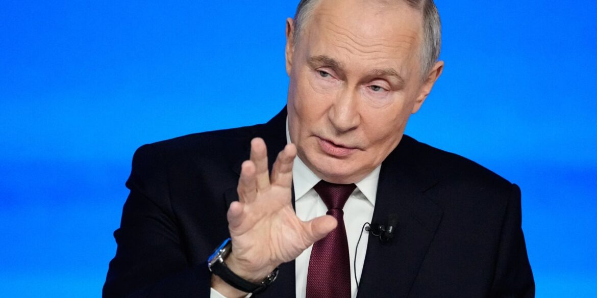 Putin bleibt bei seinen Bedingungen für ein Kriegsende in der Ukraine.