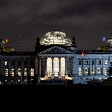 Der Bundestag kämpfte am Montag mit einem Ausfall des Internets. (Archivbild)